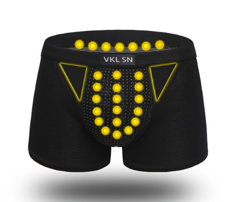 13th Gen VK Men's Magnetic Therapy Underwear (Milk Silk)