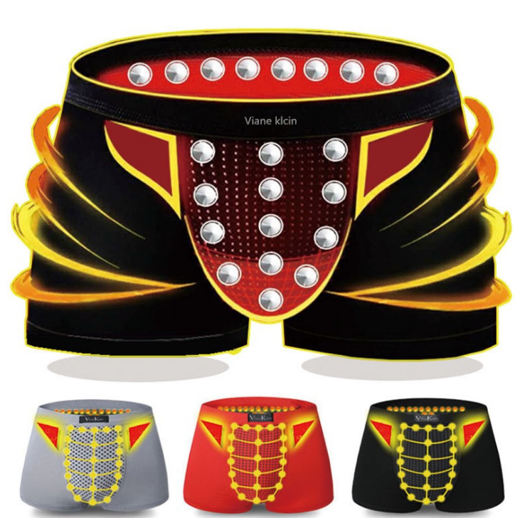 13th Gen VK Men's Magnetic Therapy Underwear (Milk Silk)